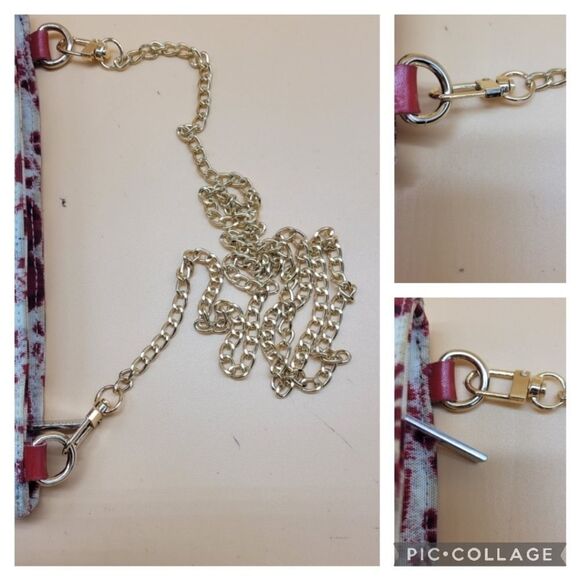 Authentic Gucci Mini Cosmetic Pouch on Chain - Picture 9 of 11